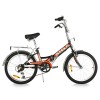 Велосипед 20' складной STELS PILOT-310 черный/оранжевый, 1 ск., 13'